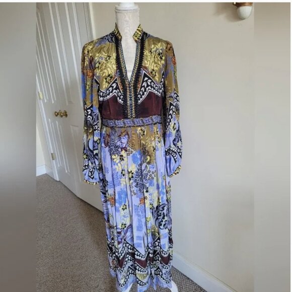Anthropologie Bhanuni by Jyoti Patterned Maxi Dress size 16 - Picture 3 of 7